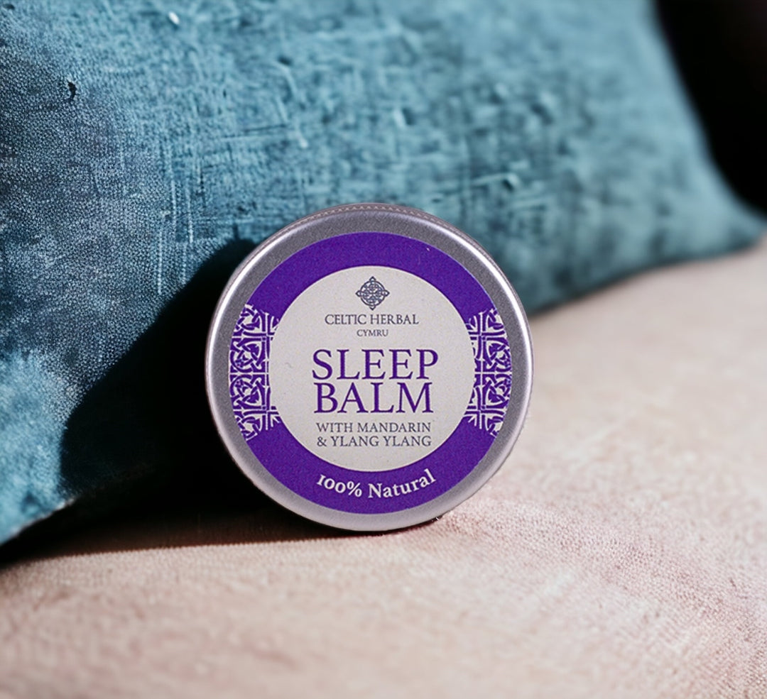 Sleep Balm with Mandarin & Ylang Ylang 25g | Celtic Herbal Cymru | Anglesey Hamper Co.