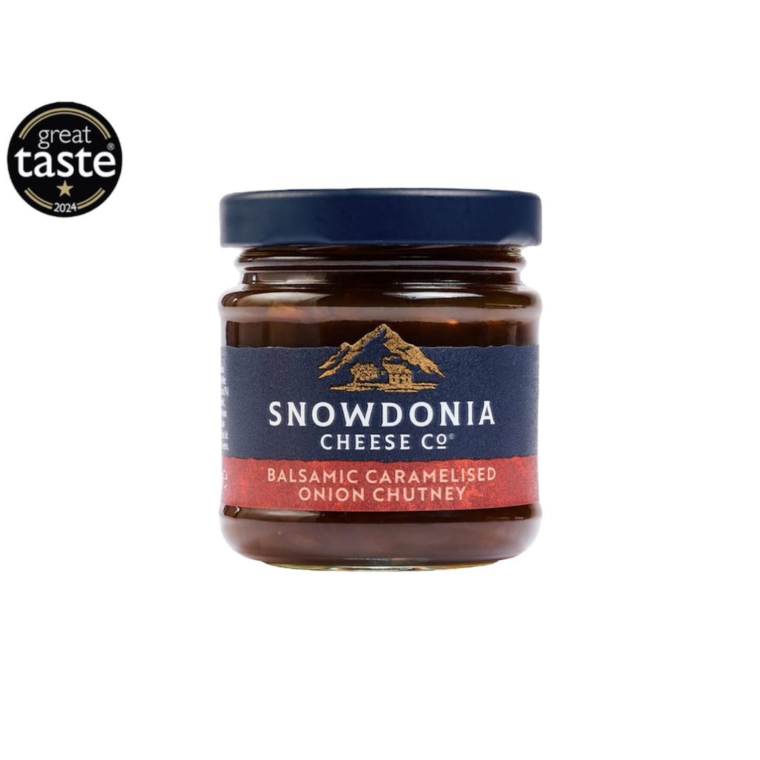 Balsamic Caramelised Onion Chutney | Snowdonia Cheese | Anglesey Hamper Co.