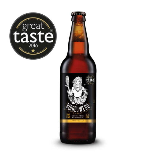 Blodeuwedd Golden Ale 500ml | Bragdy Lleu | Anglesey Hamper Co.