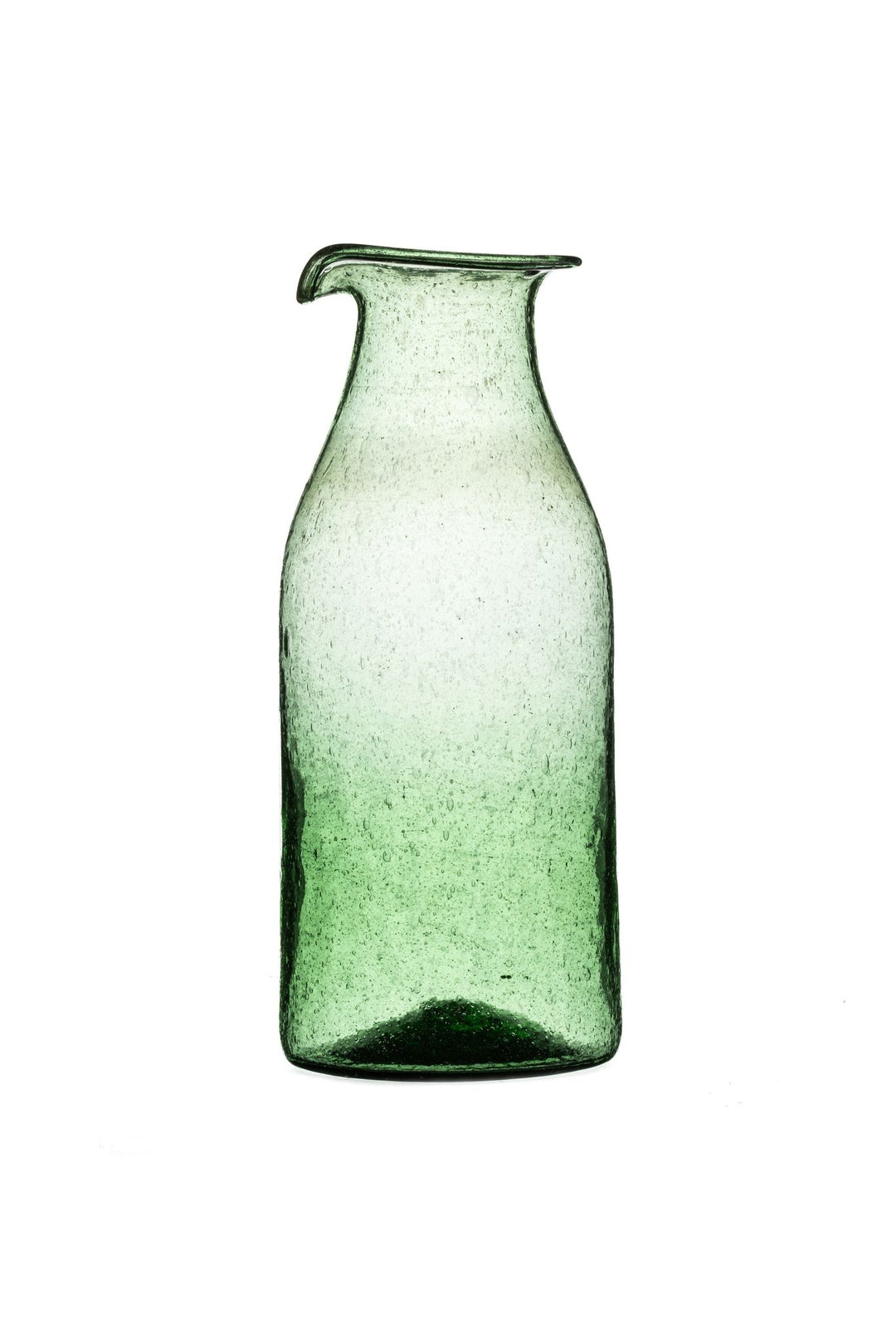 Recycled Glass Carafe – Ice Green | Shoeless Joe