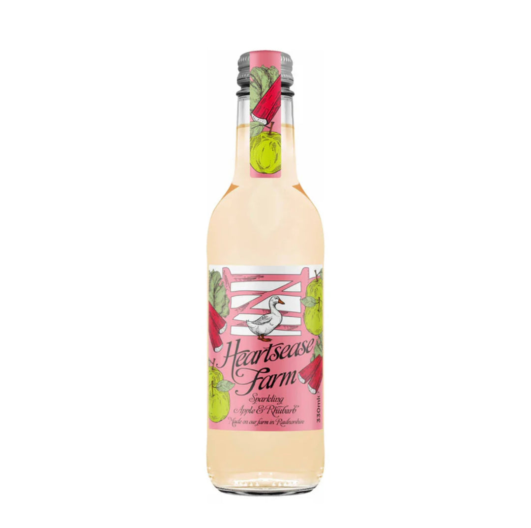 Sparkling Apple & Rhubarb 750ml | Heartsease Farm | Anglesey Hamper Co.