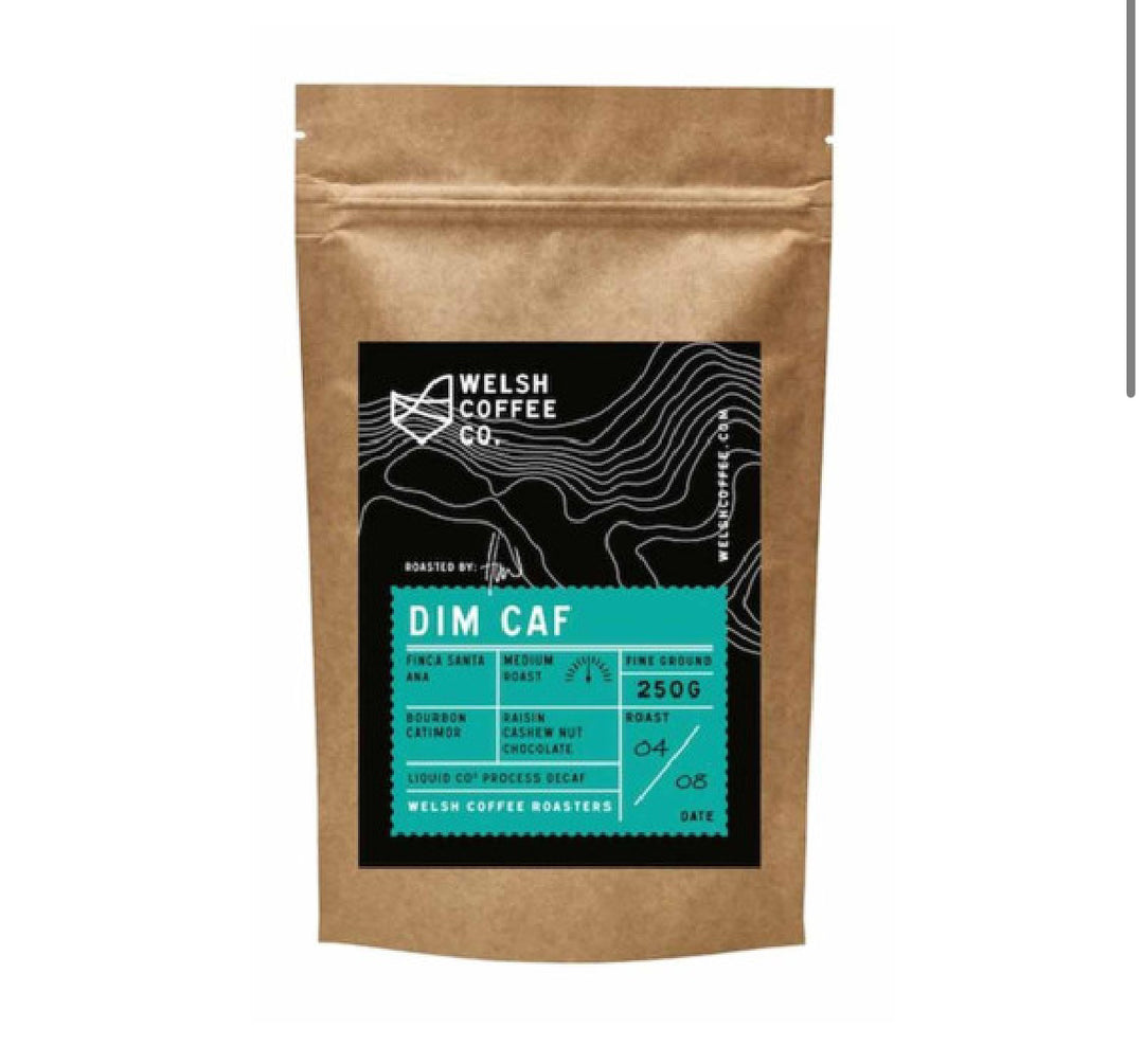 Welsh Coffee Co. - Dim Caf (Decaf) | Anglesey Hamper Co.