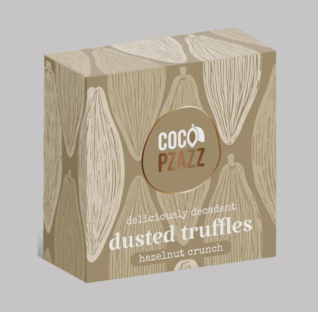 Dusted Truffles – 125g | Coco Pzazz | Anglesey Hamper Co.