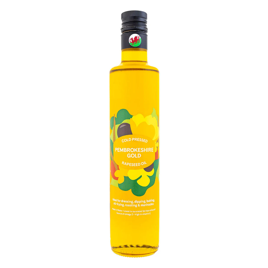 Original Cold Pressed Rapeseed Oil – 250ml | Pembrokeshire Gold | Anglesey Hamper Co.