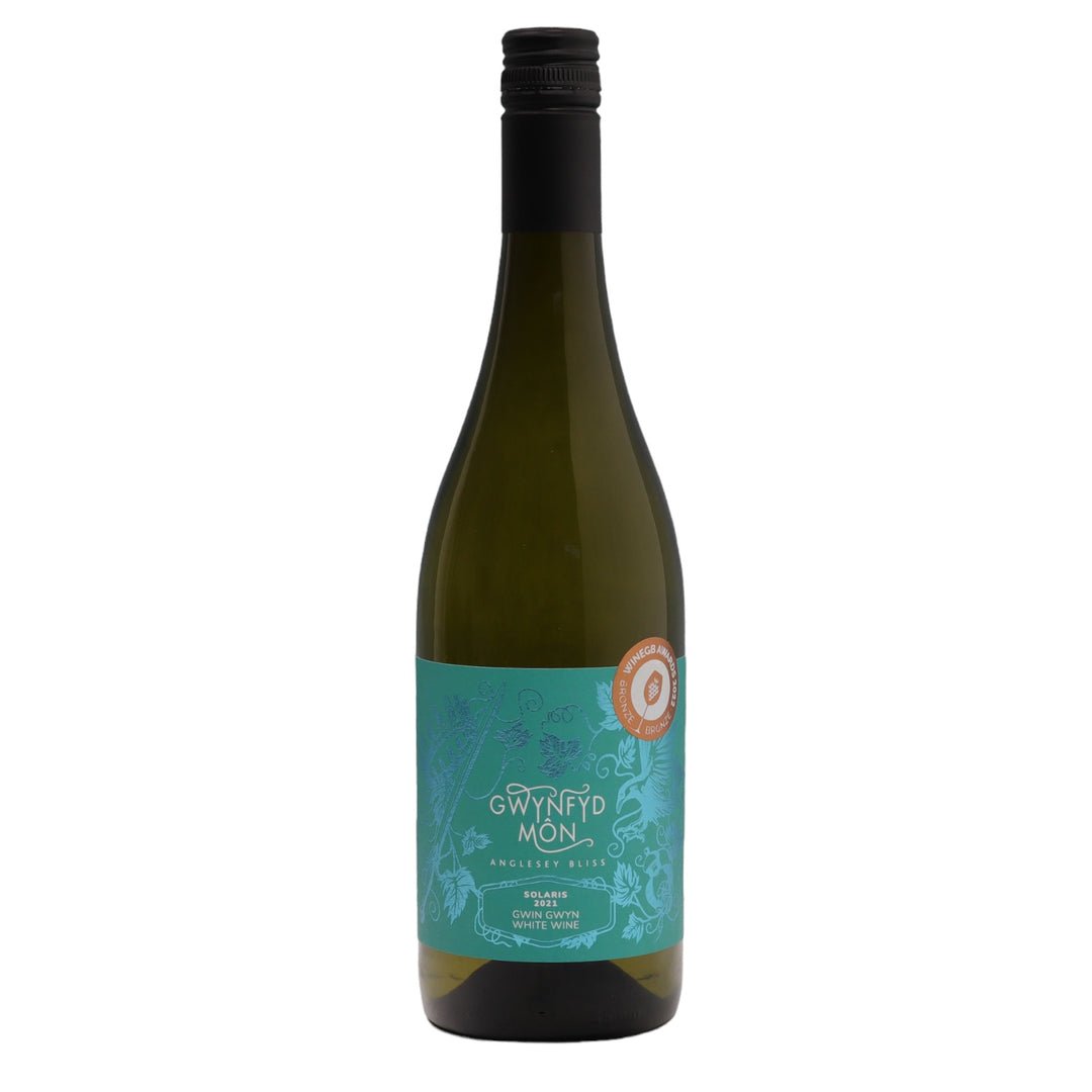 Solaris White Wine – 750ml | Gwynfyd Môn / Anglesey Bliss | Anglesey Hamper Co.