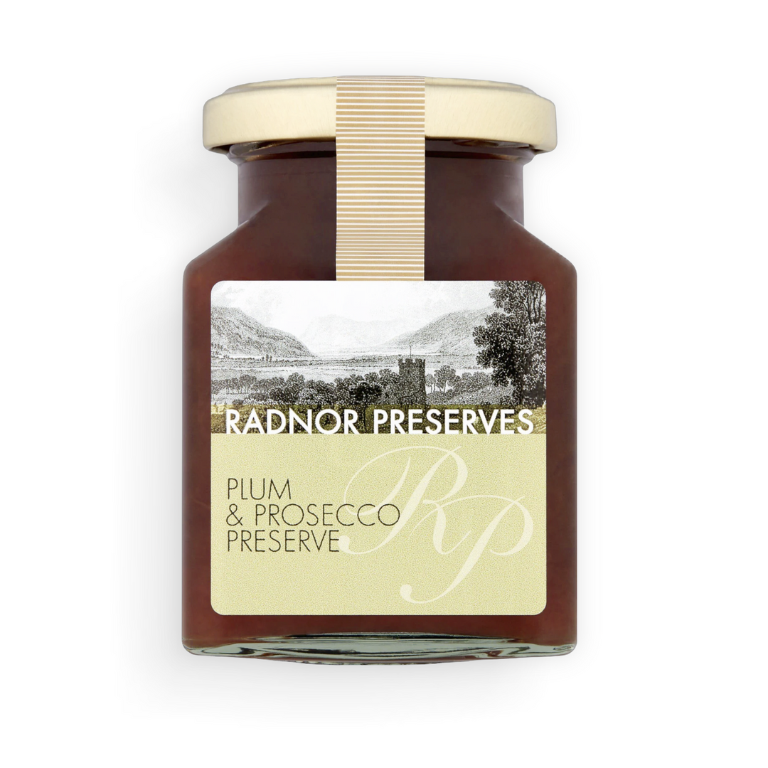Plum & Prosecco Preserve – 240g | Radnor Preserves | Anglesey Hamper Co.