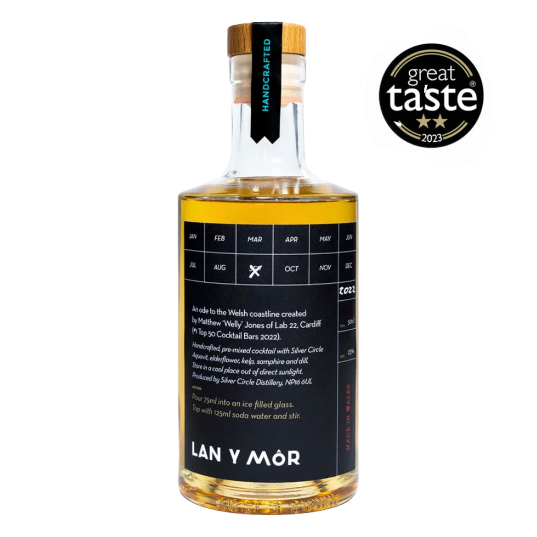 Lan Y Mor 50cl | Silver Circle | Anglesey Hamper Co.