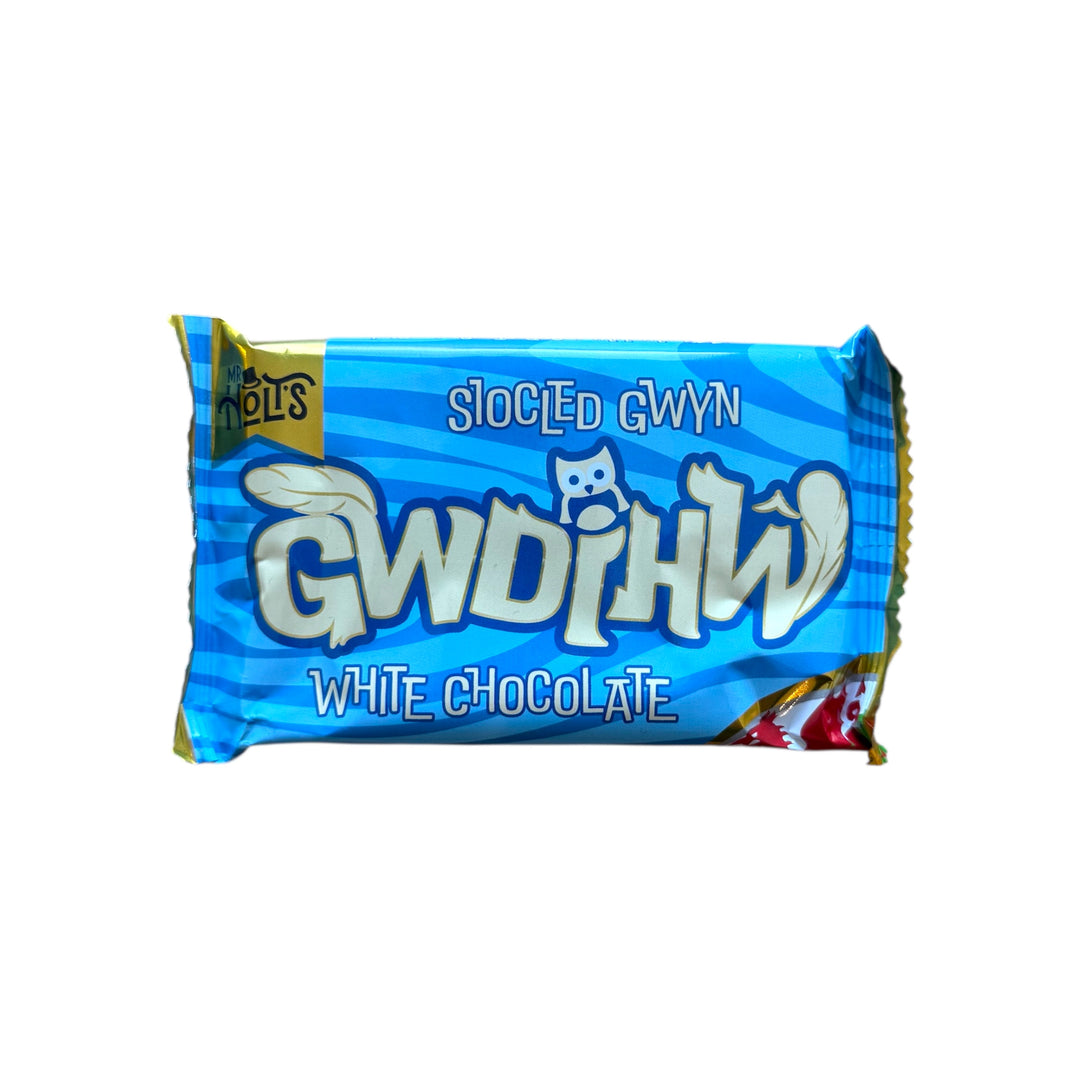 80g Gwdihw/Owl White Chocolate | Mr Holt's | Anglesey Hamper Co.