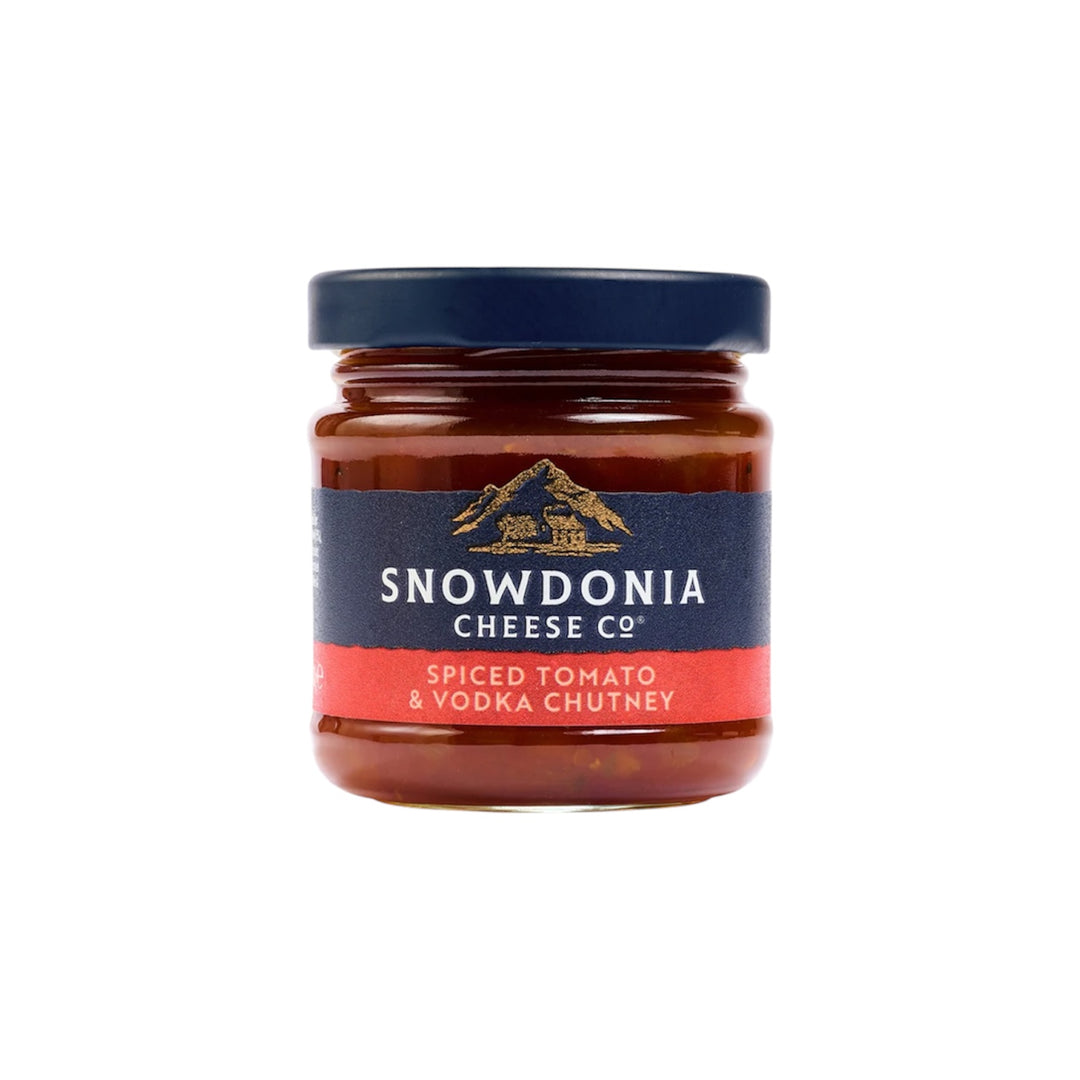 Spiced Tomato & Vodka Chutney | Snowdonia Cheese | Anglesey Hamper Co.