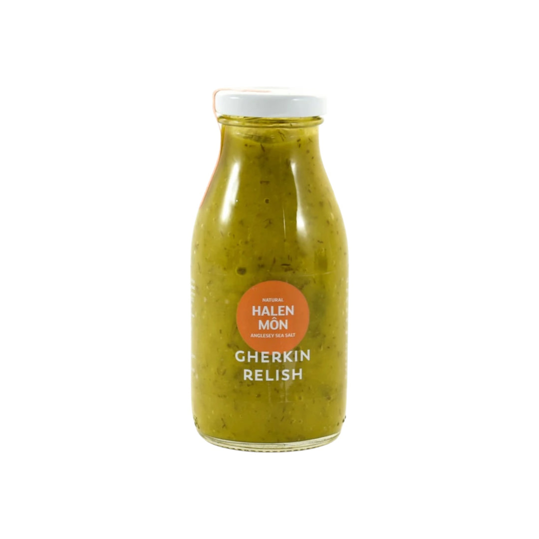 Gherkin Relish 270g | Halen Mon | Anglesey Hamper Co.