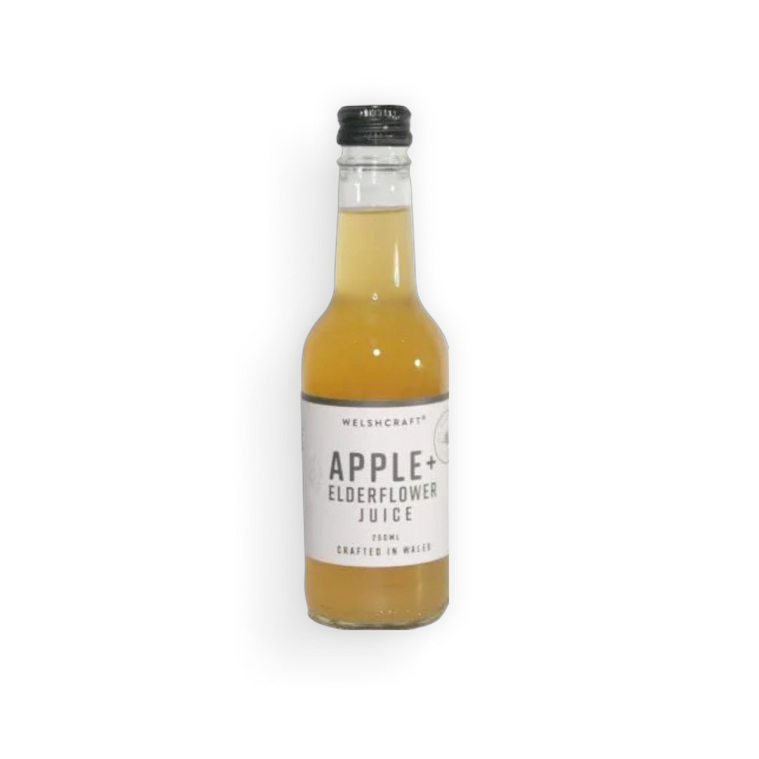 Premium Welsh Apple & Elderflower Juice – 330ml | Welshcraft