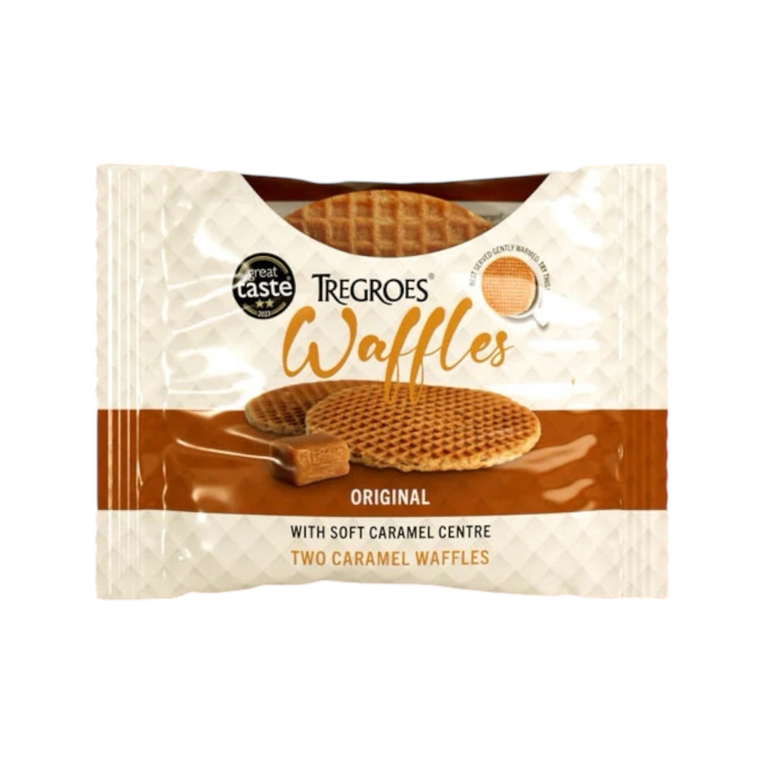 Twin Pack Butter Toffee Waffles | Tregroes | Anglesey Hamper Co.
