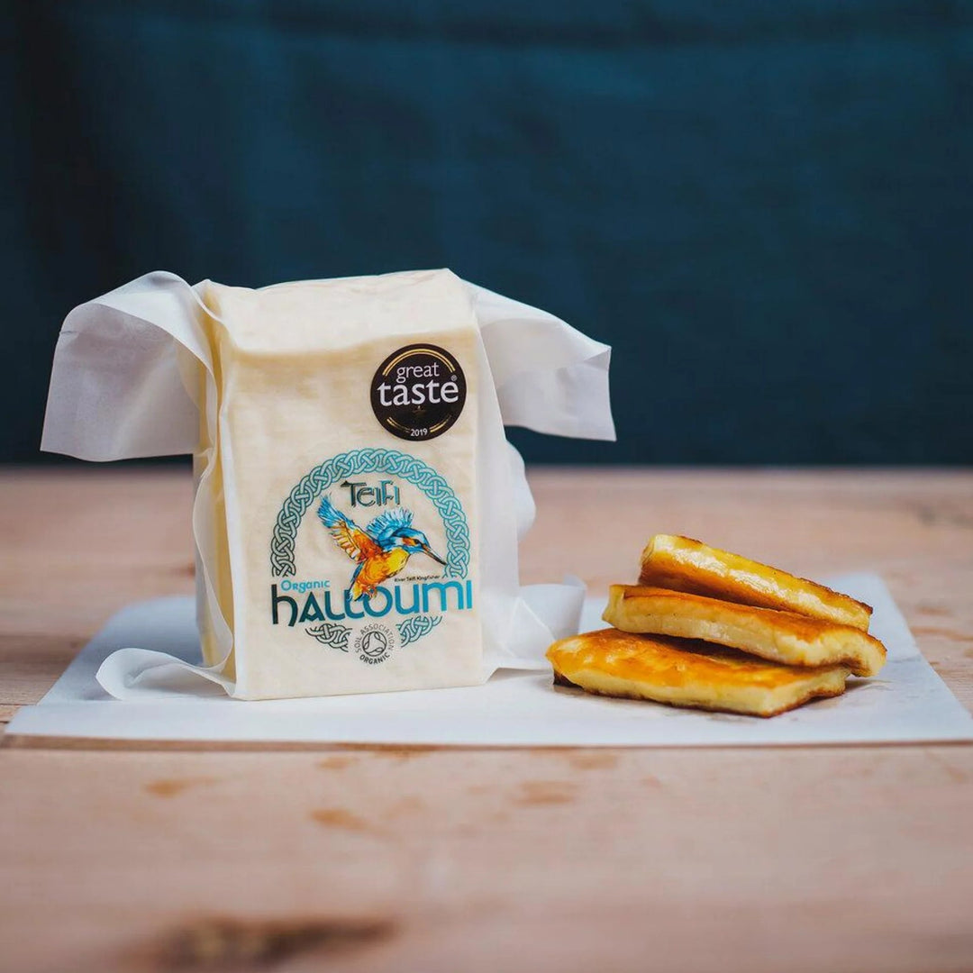 Organic Halloumi 200g | Caws Teifi | Anglesey Hamper Co.