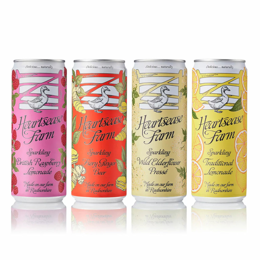 Sparkling Drink – 330ml Can | Heartsease Farm | Anglesey Hamper Co.