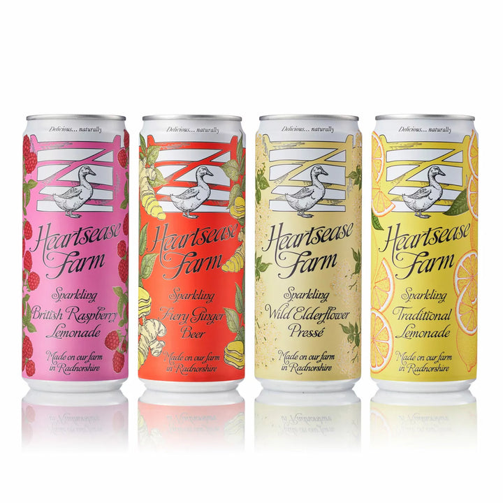 Sparkling Drink – 330ml Can | Heartsease Farm | Anglesey Hamper Co.