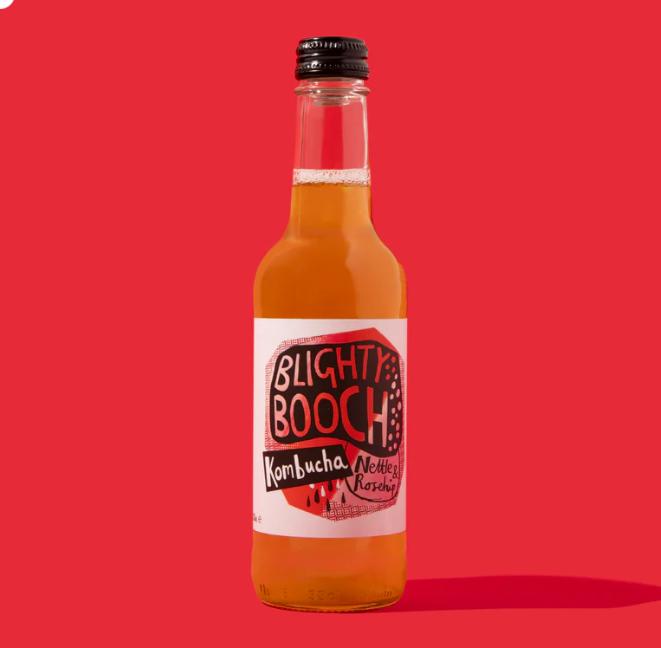 Nettle & Rosehip Kombucha | Blighty Booch | Anglesey Hamper Co.
