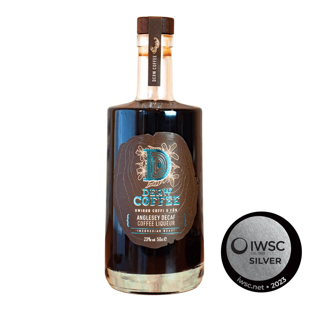 Decaf Coffee Liqueur 50cl | Derw Coffee | Anglesey Hamper Co.