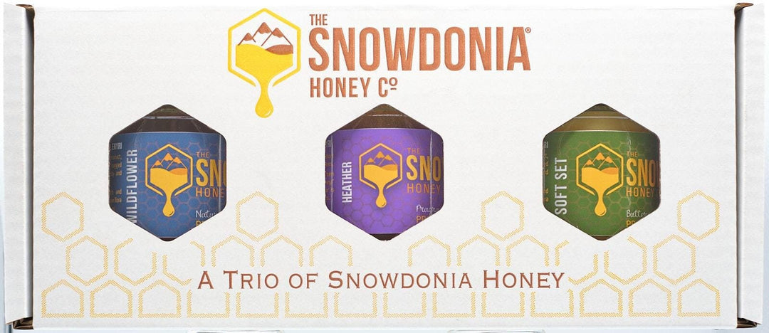 A Trio of Snowdonia Honey | Snowdonia Honey | Anglesey Hamper Co.