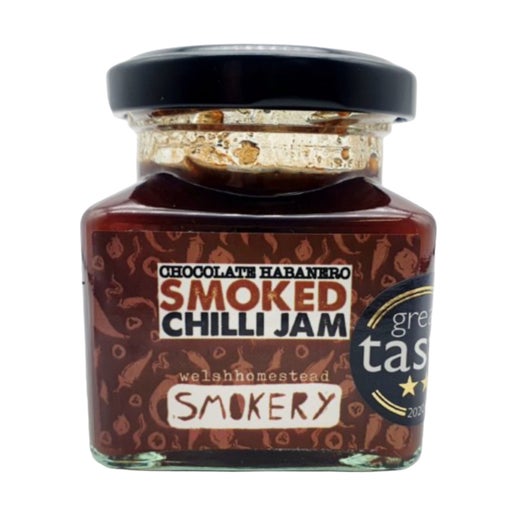 Chocolate Habanero Smoked Chilli Jam | Welsh Homestead Smokery | Anglesey Hamper Co.