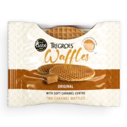 Twin Pack Butter Toffee Waffles | Tregroes | Anglesey Hamper Co.