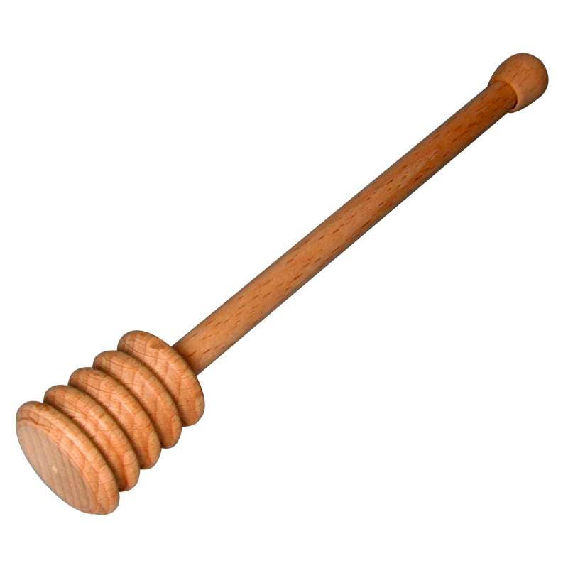Wooden Honey Dipper – 15cm | Beech Wood