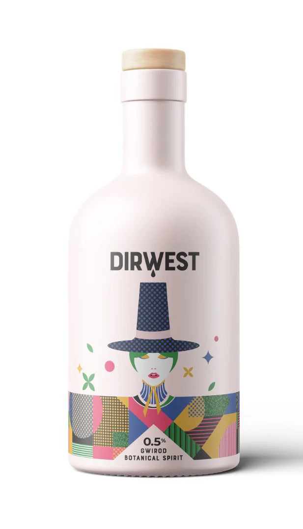 Non-Alcoholic Botanical Spirit – Juniper & Orange | Dirwest| Anglesey Hamper Co.