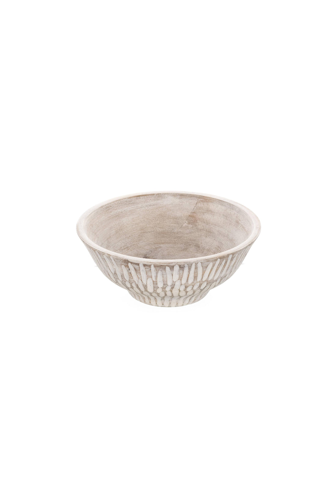 Bleached Mango Bowl – 25cm