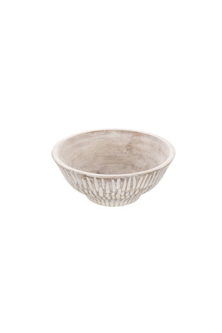 Bleached Mango Bowl – 25cm