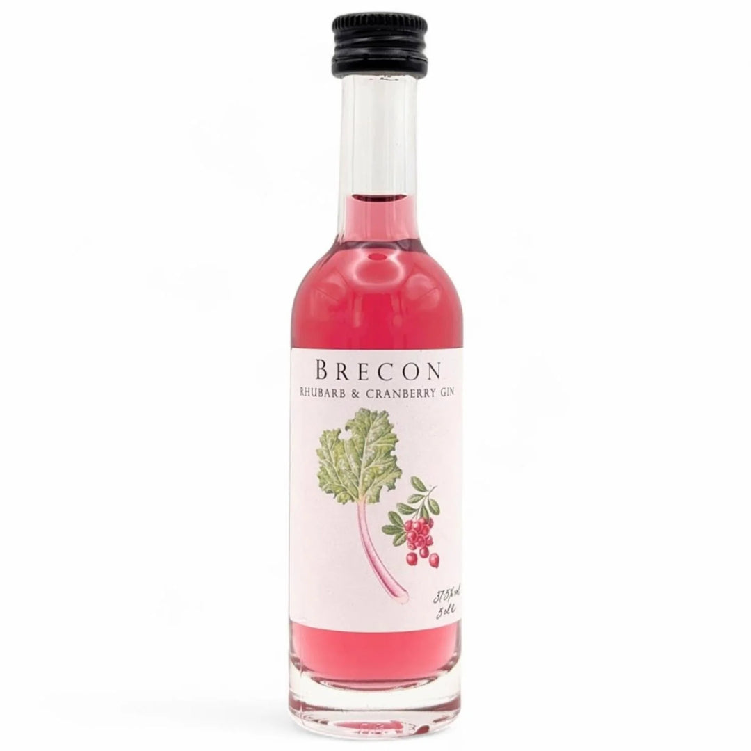 Rhubarb & Cranberry Gin – 5cl | Brecon by Penderyn | Anglesey Hamper Co.
