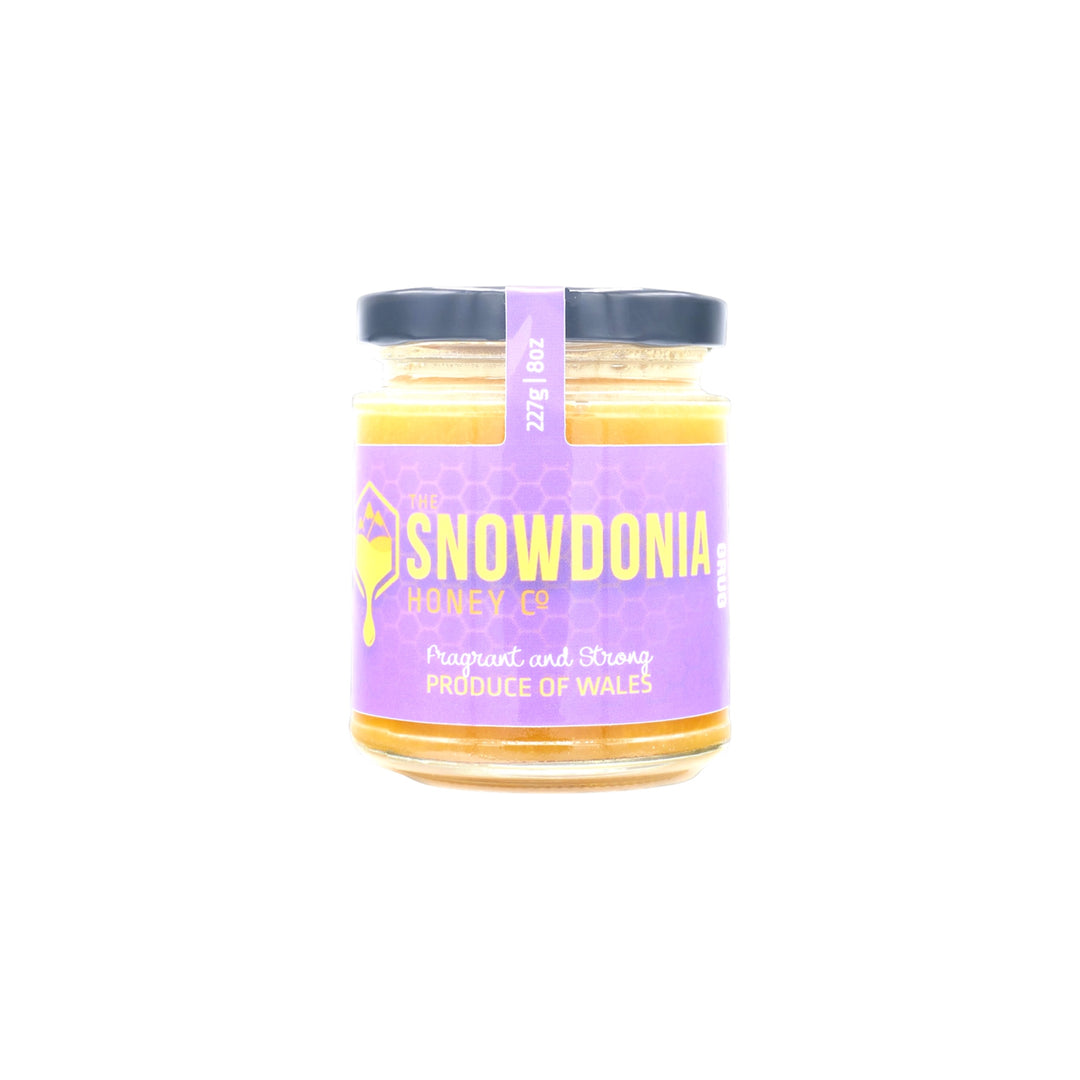 Welsh Ling Heather Honey 227g | Snowdonia Honey | Anglesey Hamper Co.