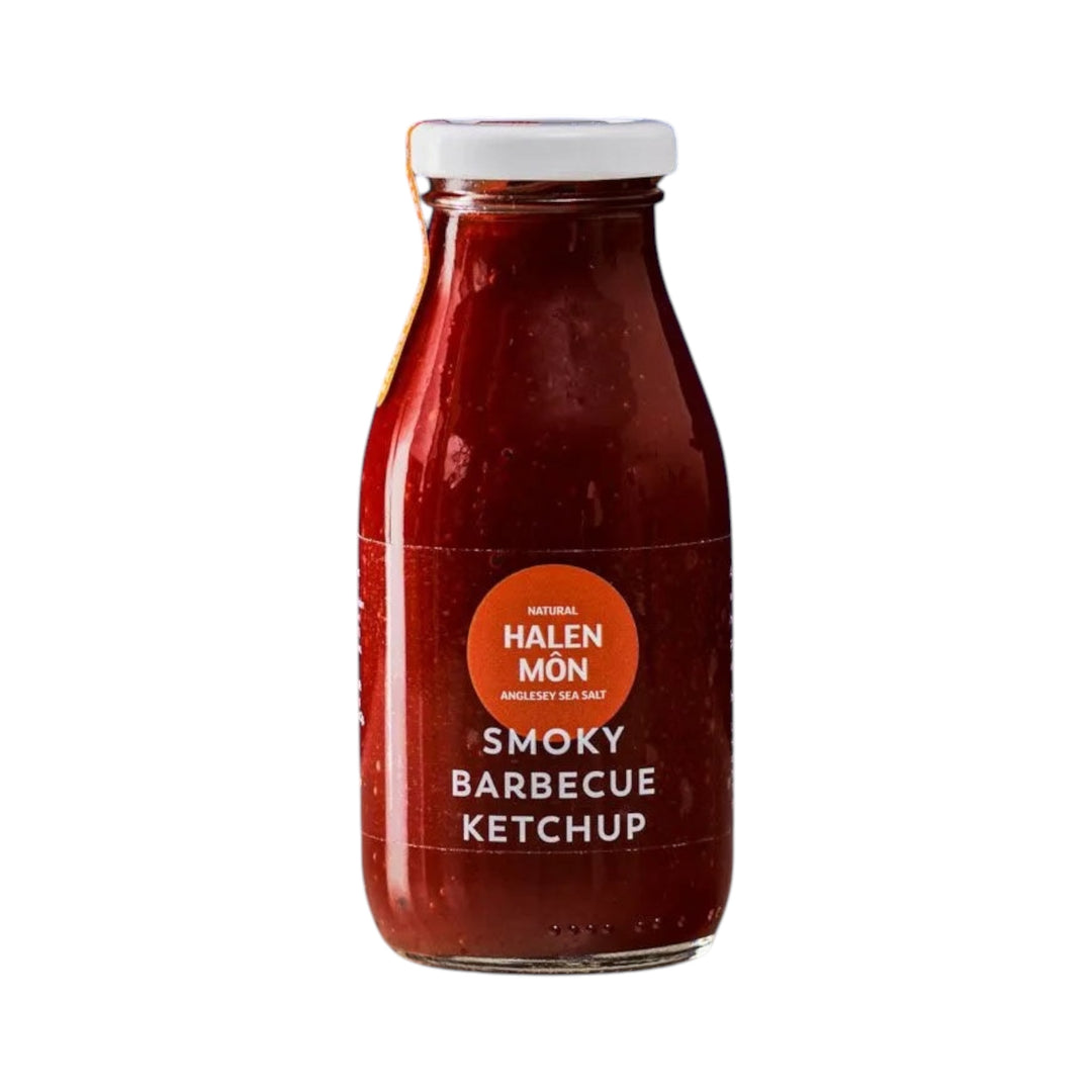 Smoky Barbecue Ketchup 295g | Halen Môn