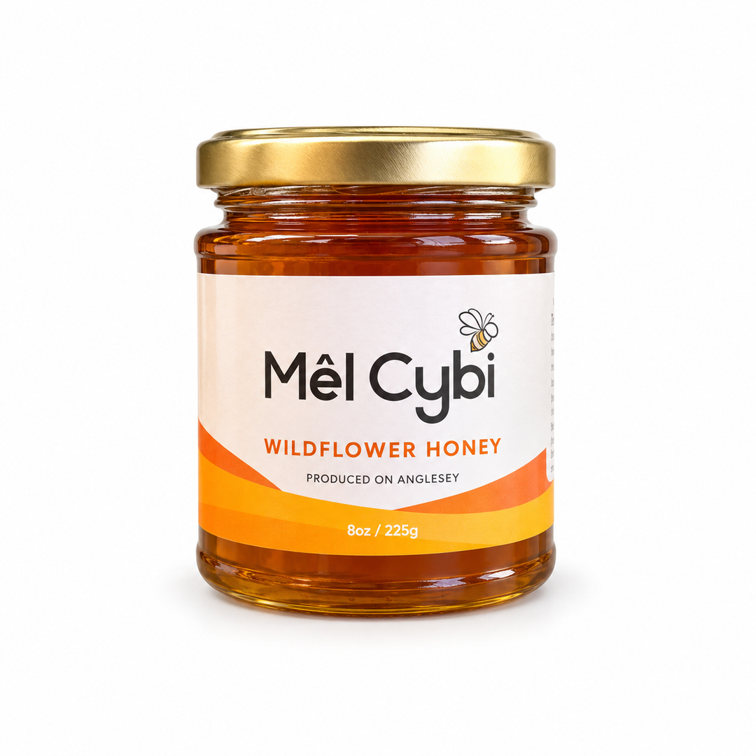 Mêl Cybi - 8 owns Mêl Cymreig Pur Lleol