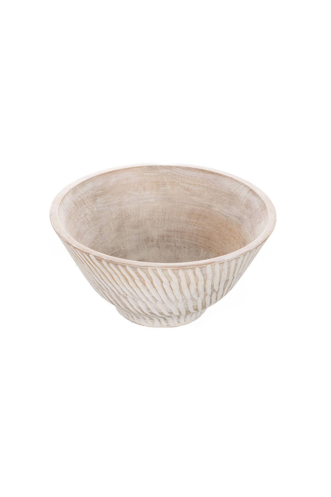 Bleached Mango Bowl – 25cm