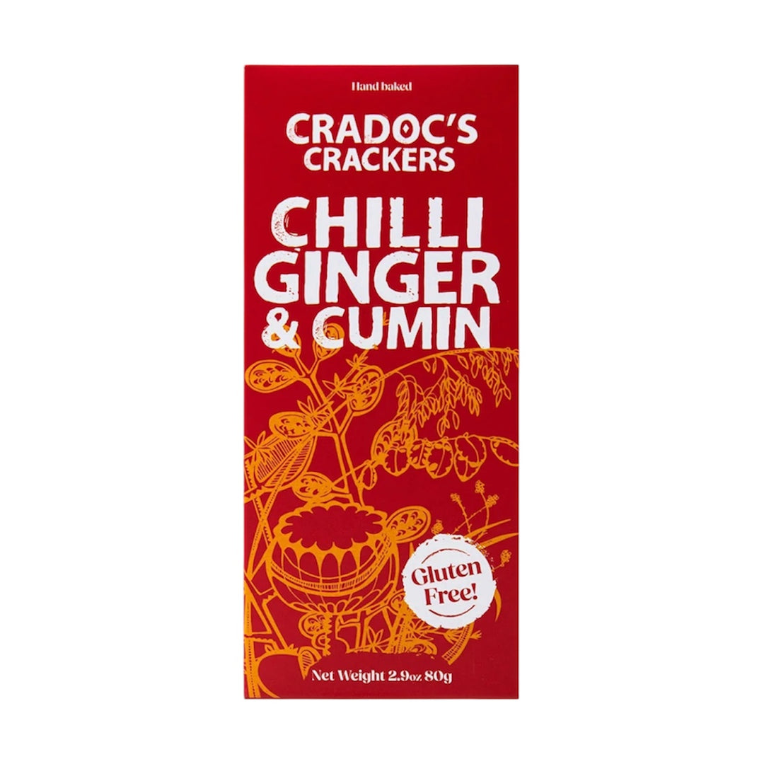 Chilli, Ginger &amp; Cumin Crackers | Cradoc&
