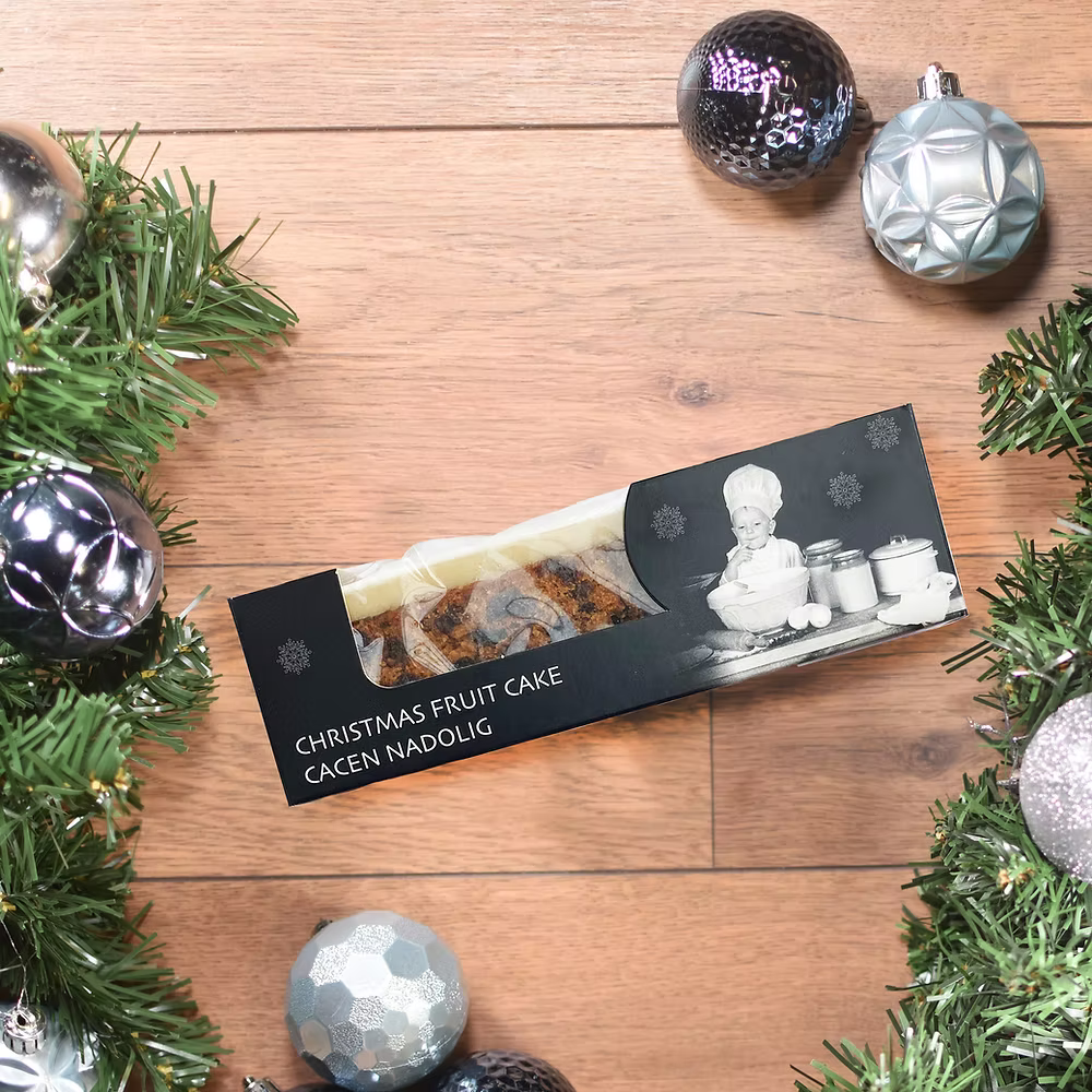 Christmas Fruit Cake (Slab) | Siwgr a Sbeis