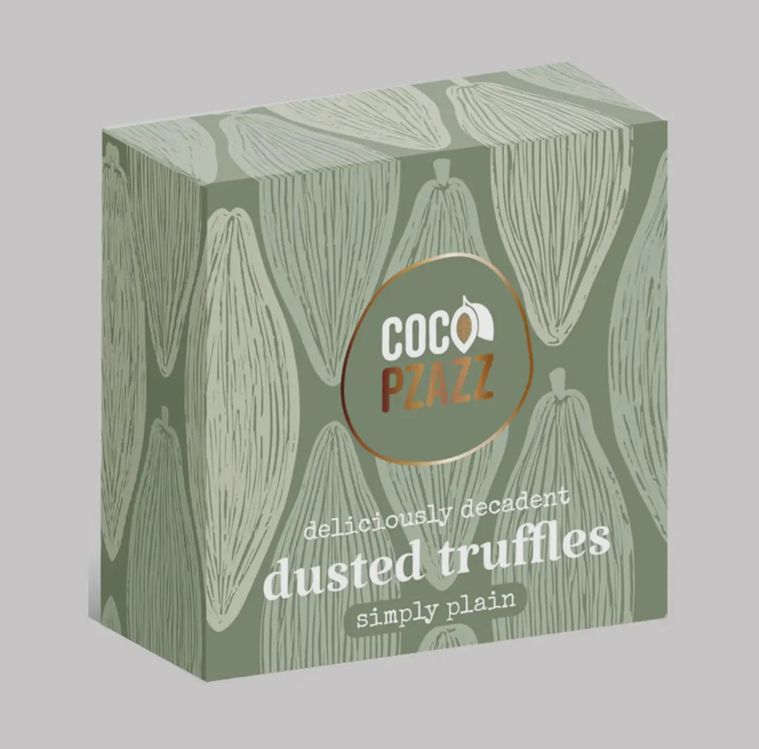 Dusted Truffles – 125g | Coco Pzazz | Anglesey Hamper Co.
