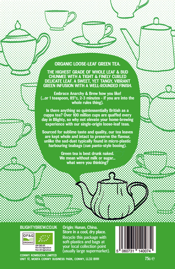 Organic Chunmee Loose Leaf Green Tea