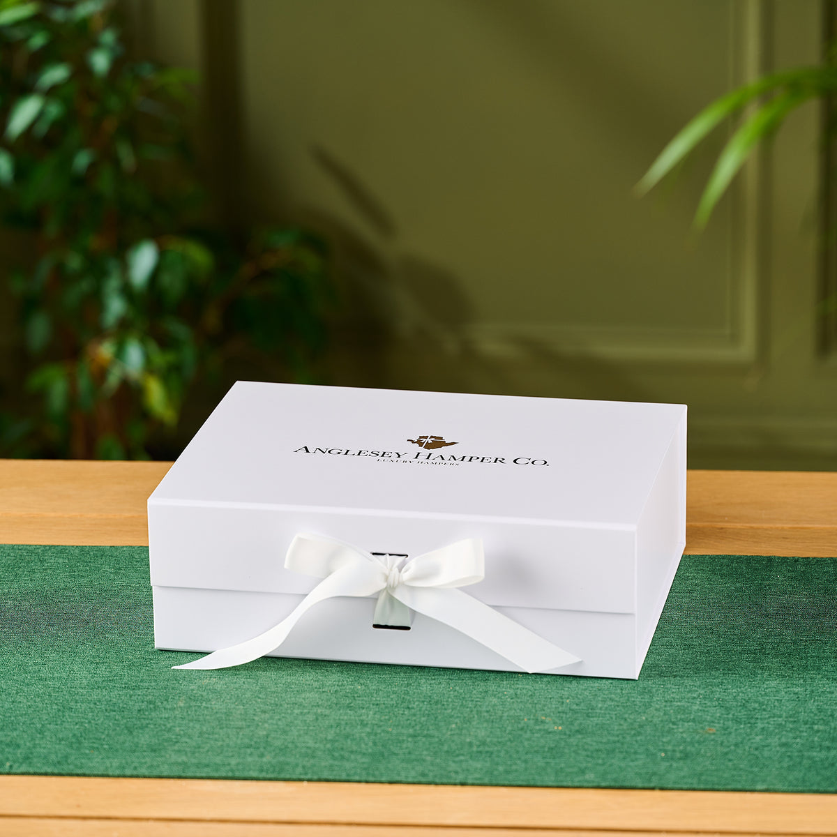 The Anglesey Cheeseboard hamper in a Medium Luxury Gift Box
