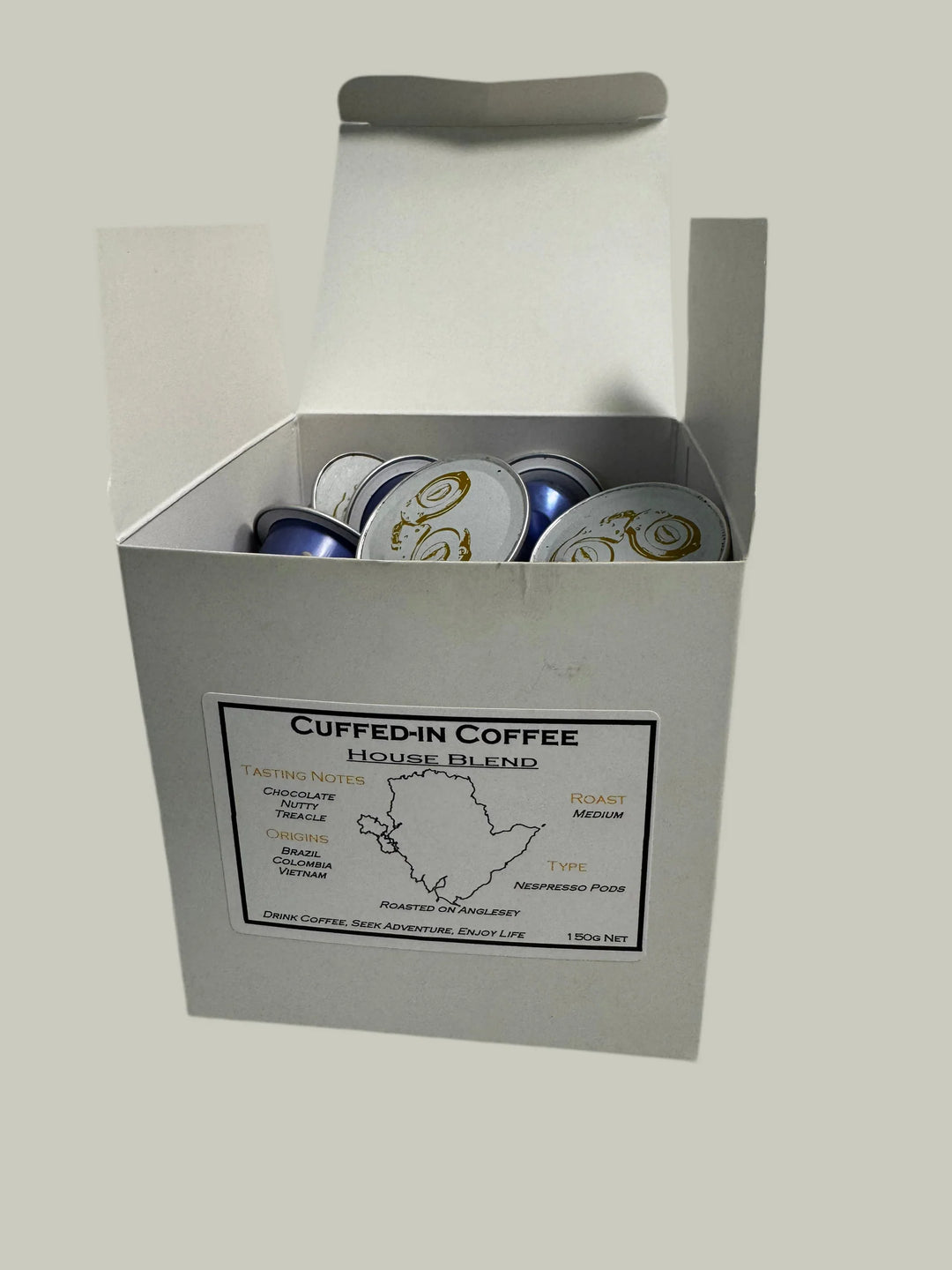 House Blend Coffee Pods (30) | Cuffed-in Coffee