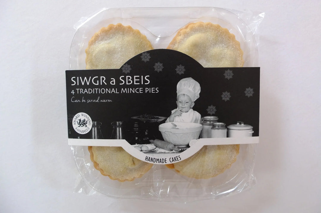 4 Traditional Mince Pies | Siwgr a Sbeis