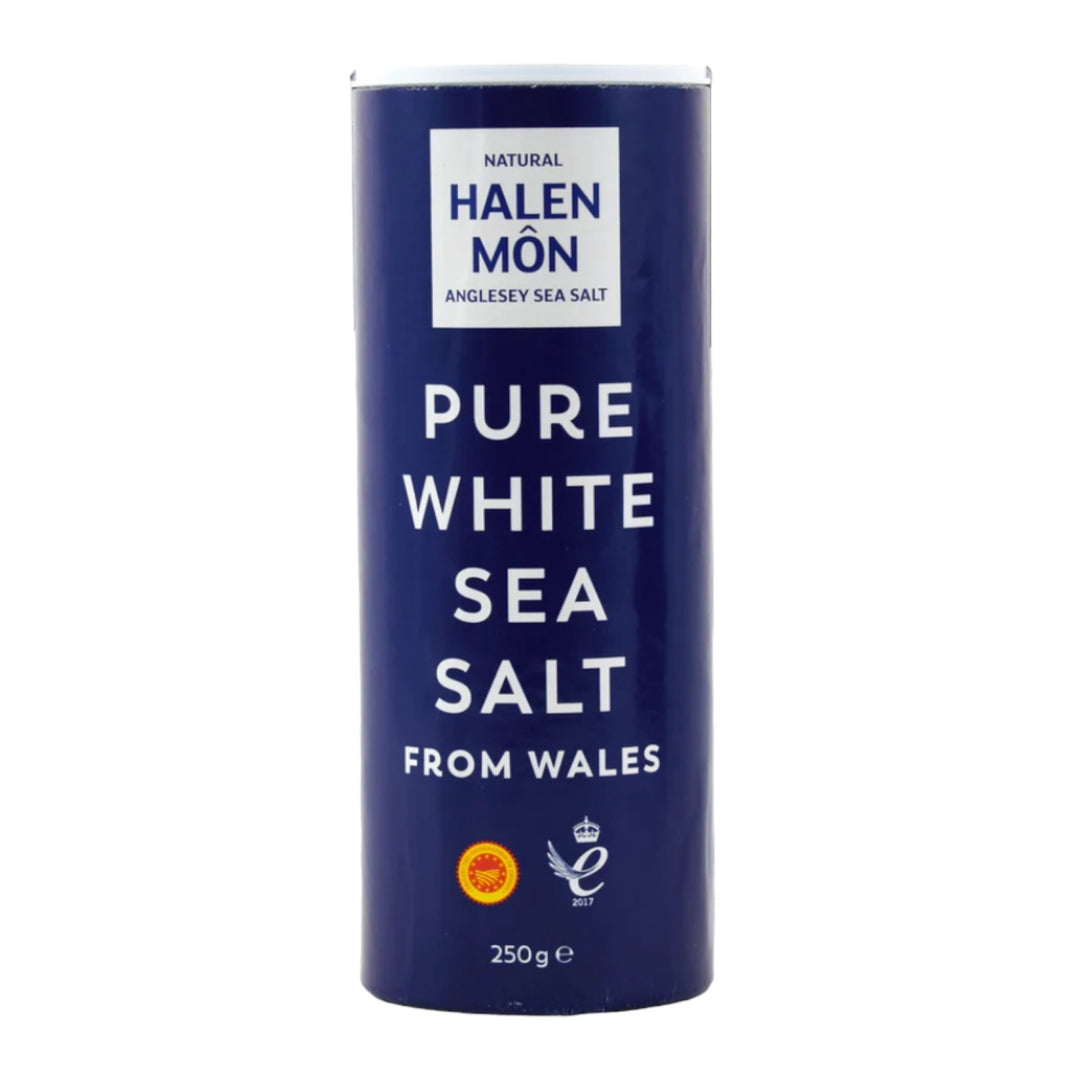 Pure White Sea Salt 250g | Halen Mon | Anglesey Hamper Co.