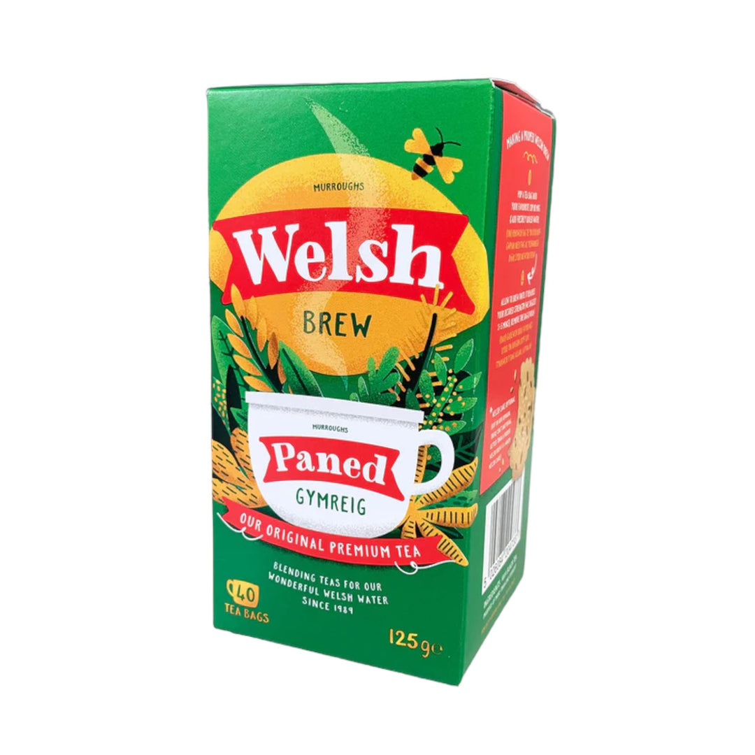 40 Tea Bags | Welsh Brew | Anglesey Hamper Co.