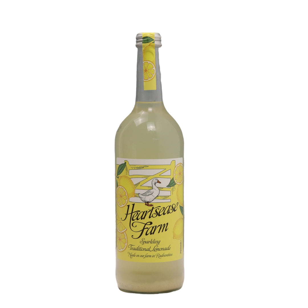 Sparkling Traditional Lemonade 750ml | Heartsease Farm | Anglesey Hamper Co.