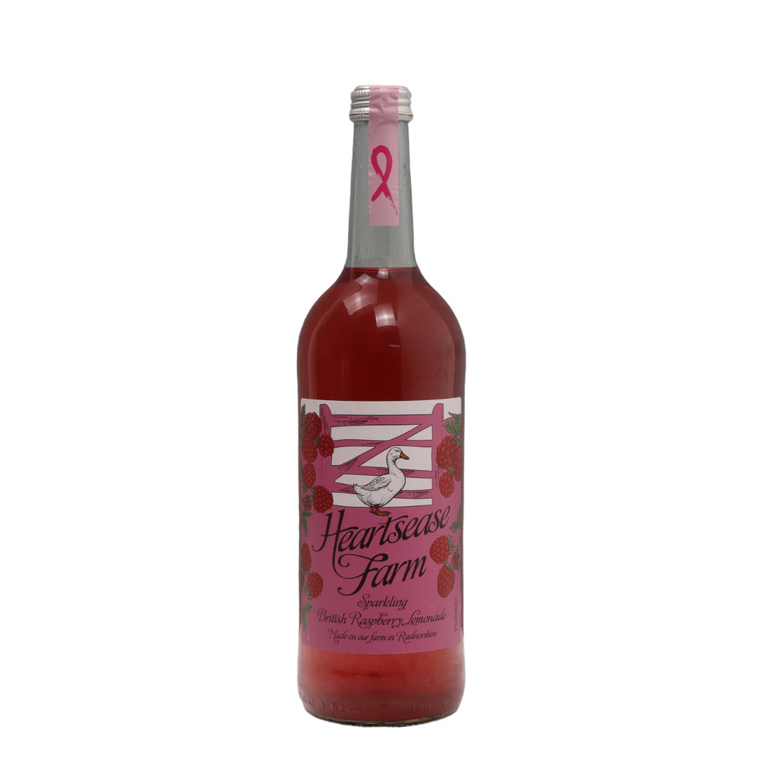Sparkling Raspberry Lemonade 750ml | Heartsease Farm | Anglesey Hamper Co.