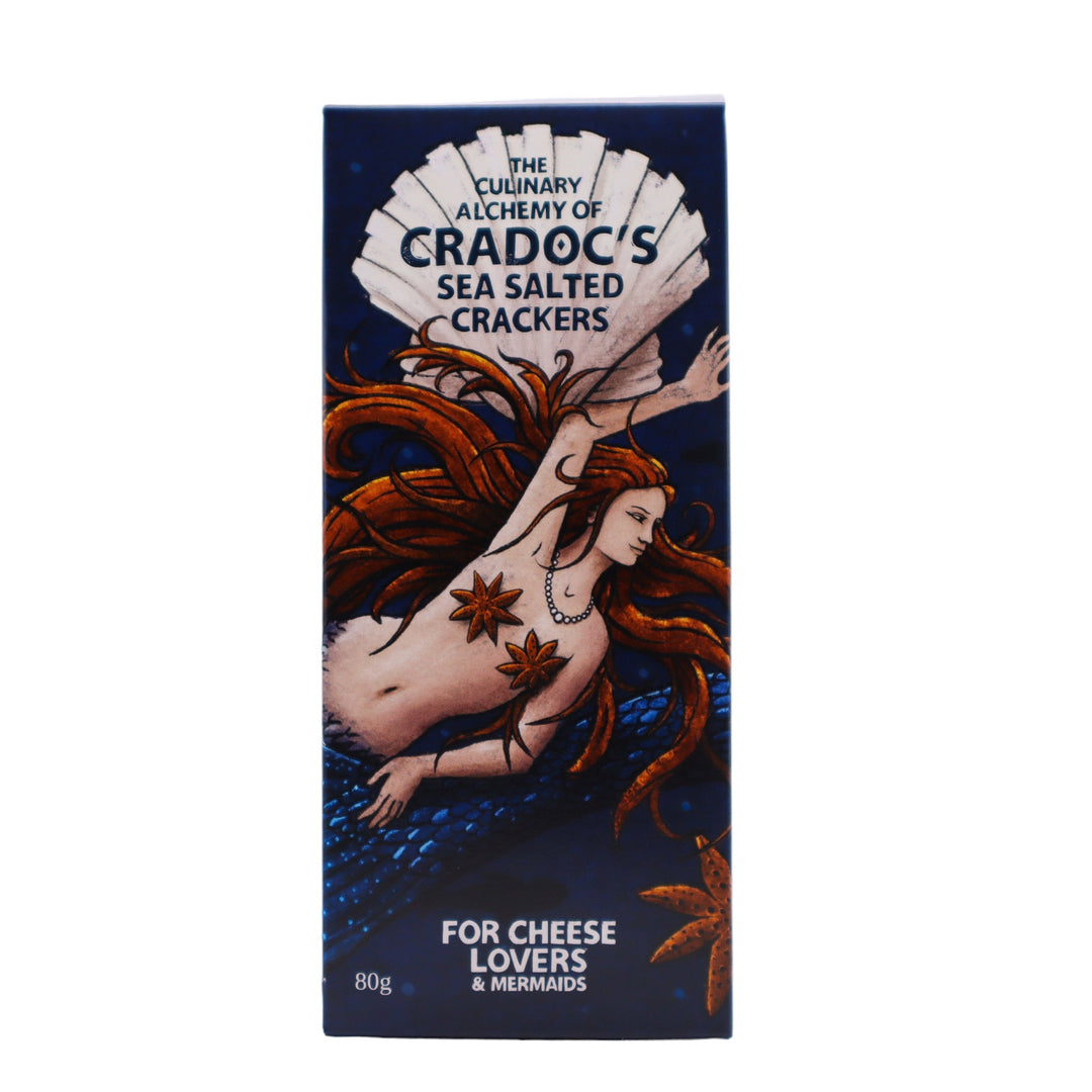 Halen Mon Sea Salted Crackers | Cradoc's Crackers | Anglesey Hamper Co.
