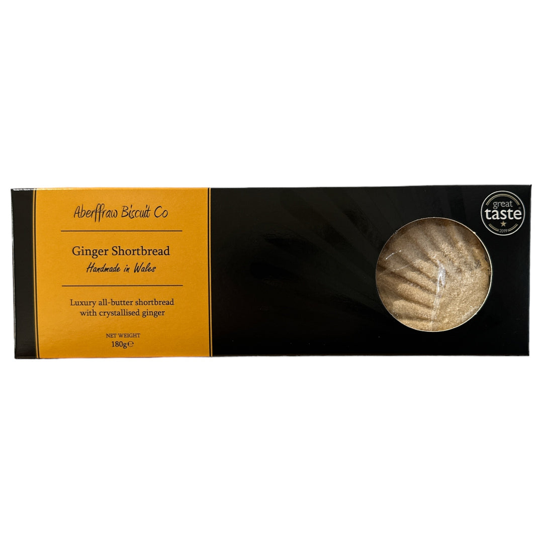 Ginger Shortbread | Aberffraw Biscuit Co. | Anglesey Hamper Co.