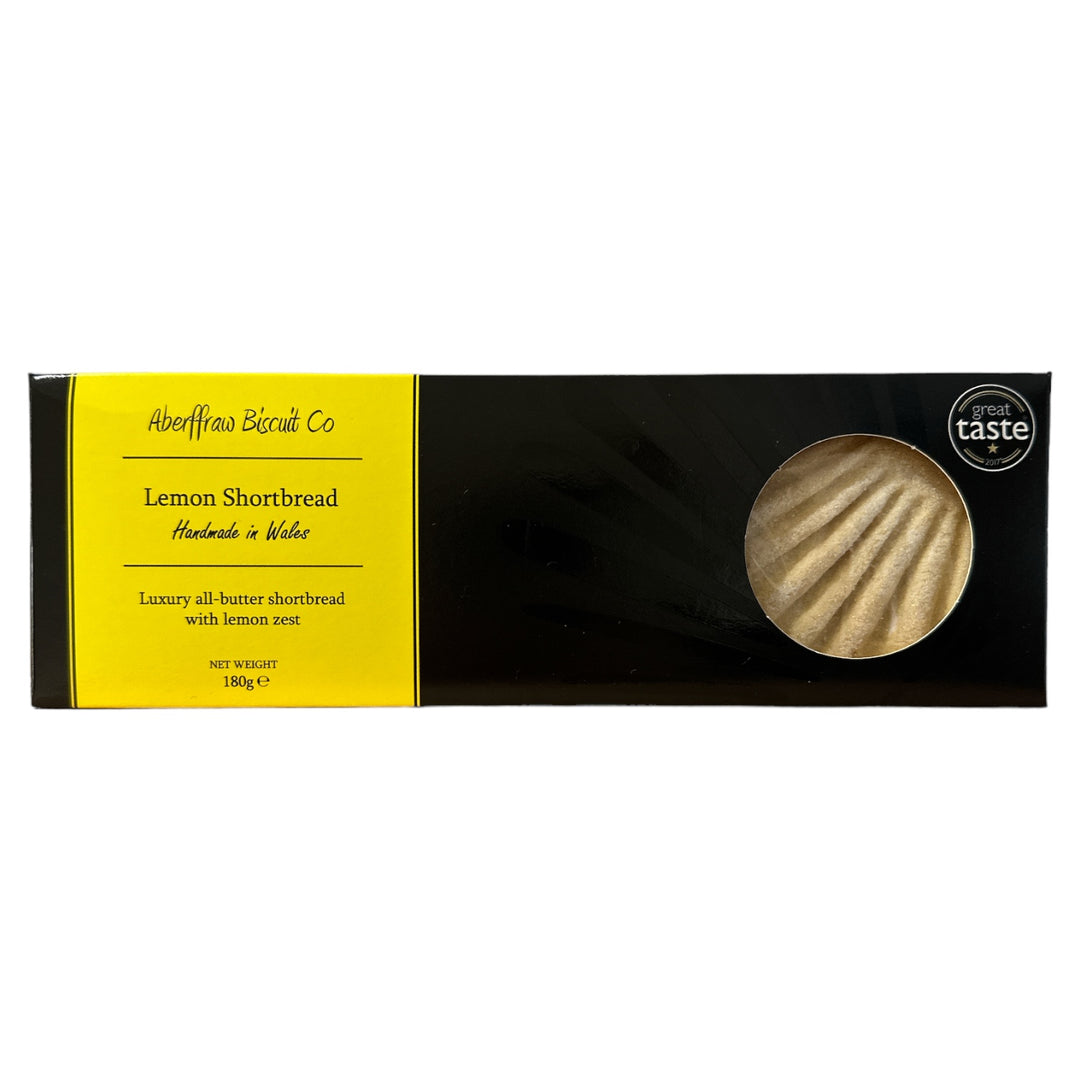 Lemon Shortbread | Aberffraw Biscuit Co. | Anglesey Hamper Co.