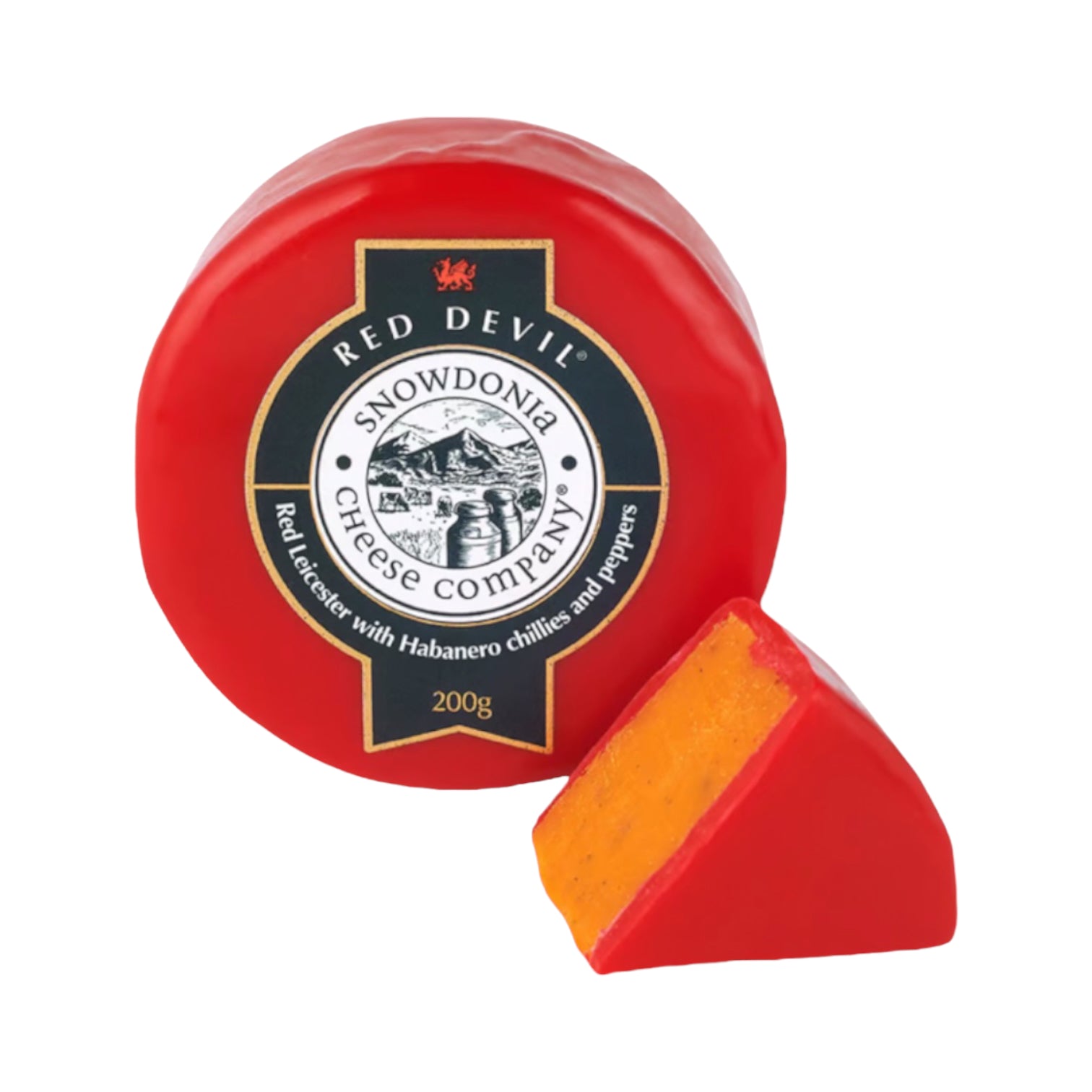 Red Devil (Chilli) 200g Snowdonia Cheese Anglesey Hamper Co.