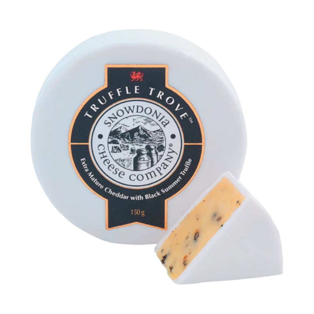 Truffle Trove 150g Truckle | Snowdonia Cheese | Anglesey Hamper Co.
