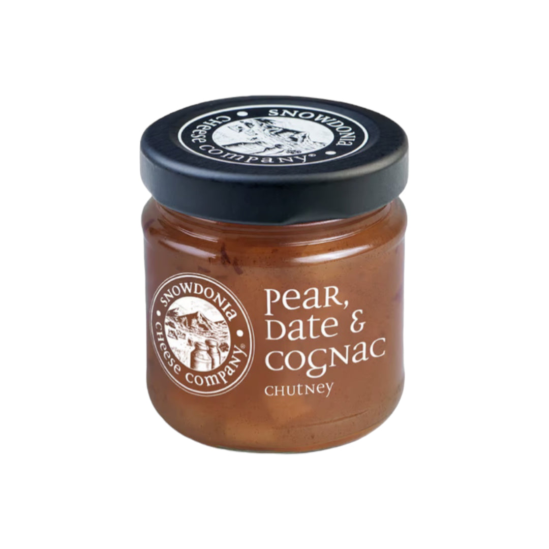 Pear, Date & Cognac Chutney | Snowdonia Cheese | Anglesey Hamper Co.